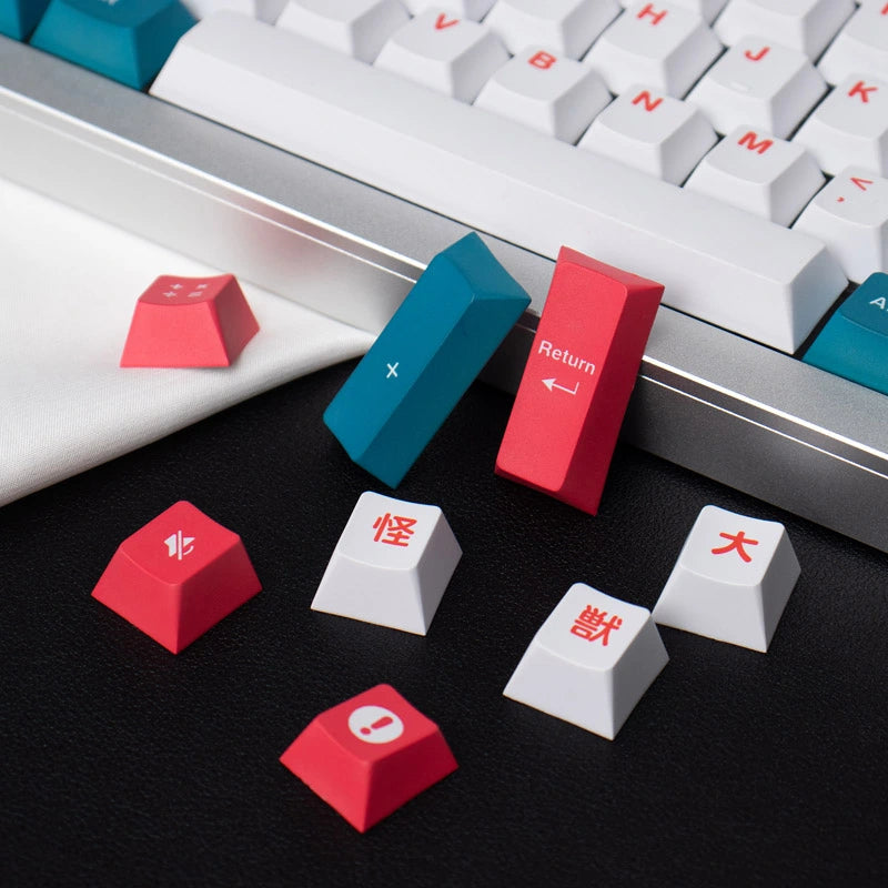 GMK Kaiju PBT Dye-Subbed Keycaps (Clones)