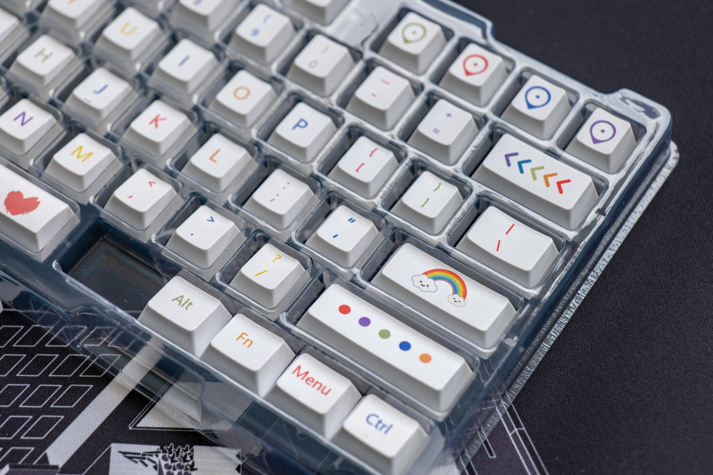 GenesisPC Color Pen Themed Keycaps