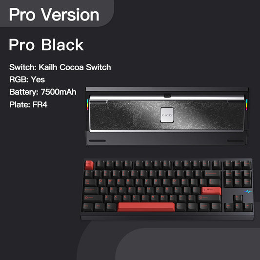 WOBKEY Crush 80 Reboot Pro Tri-mode Wireless Mechanical Keyboard