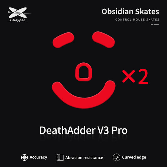 Xraypad Obsidian Skates For Razer Deathadder V3 Pro