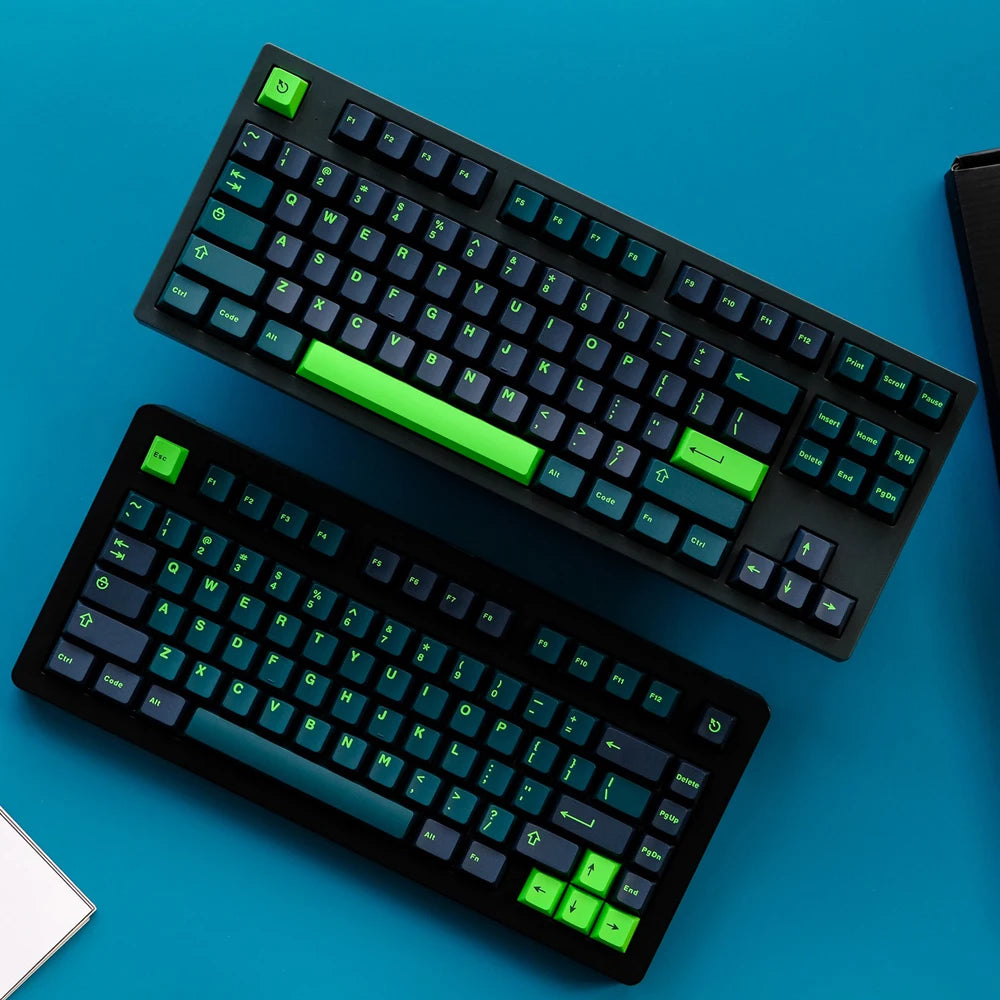GMK Wavez ABS Doubleshot Keycaps (Clones)