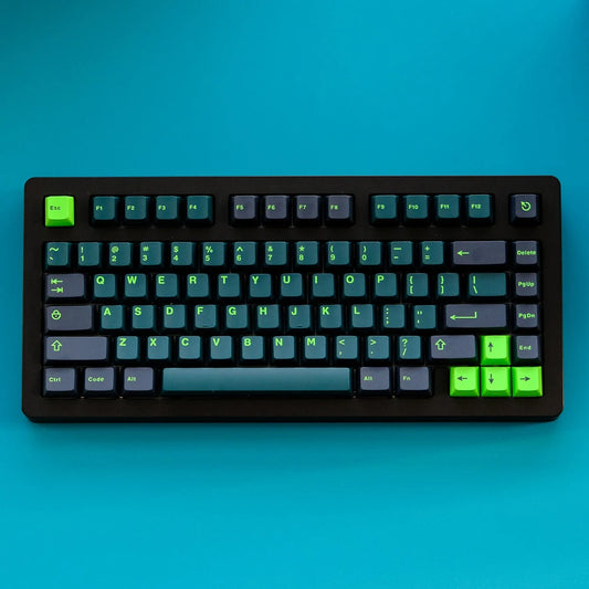 GMK Wavez ABS Doubleshot Keycaps (Clones)