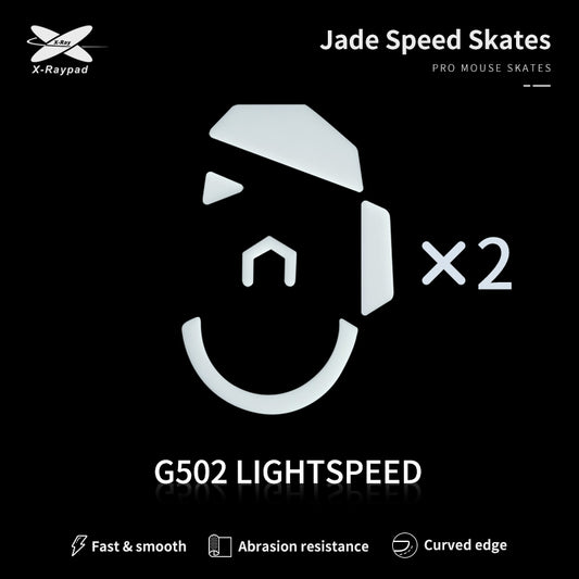 Xraypad Jade mouse skates for Logitech G502 Lightspeed