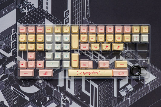 GenesisPC Macaroon Themed Keycaps