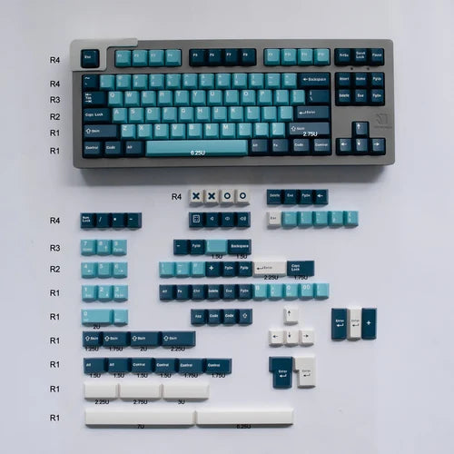 GMK Manta GMK ABS Doubleshot Keycaps (Clones)