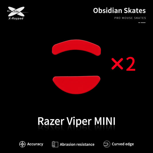 Xraypad Obsidian Skates For Razer Viper Mini