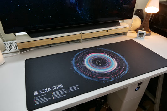 ClickyDuck The Solar System Deskmat/Mousepad