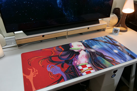 ClickyDuck Demon Slayer Nezuko Deskmat/Mousepad