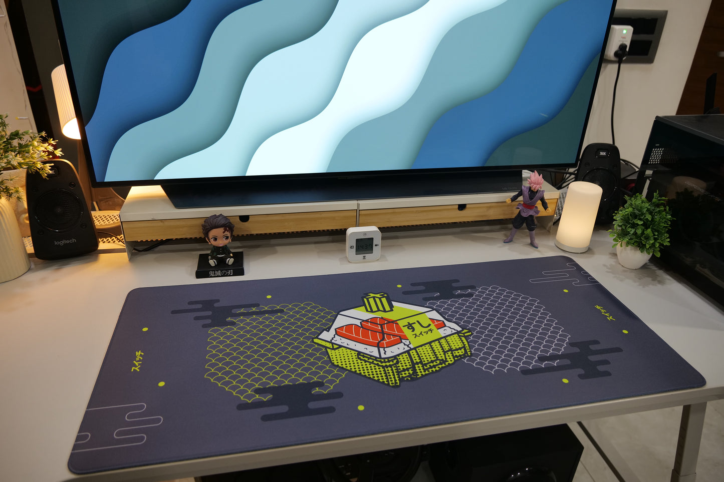 ClickyDuck Sushi Switch Deskmat/Mousepad