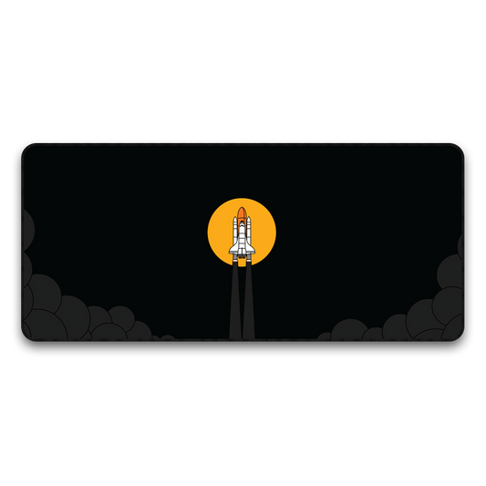 ClickyDuck Space Shuttle Deskmat/Mousepad