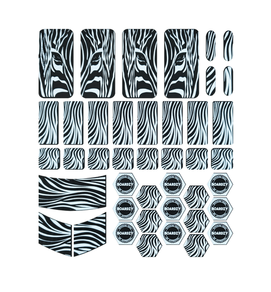 Xraypad Cicada Wings V2 Slicks Universal Pre-cut Tacky Mouse Grip -Boardzy Zebra Limited