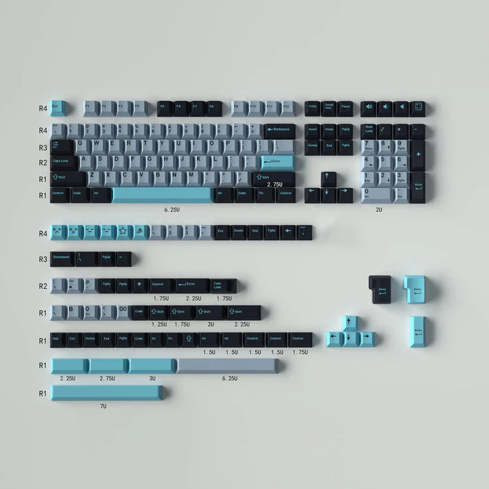 GMK Light Hammer ABS Doubleshot Keycaps (Clones)
