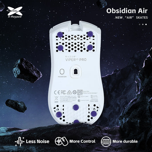 Xraypad Obsidian Air DIY Mouse Skates – Universal Dots