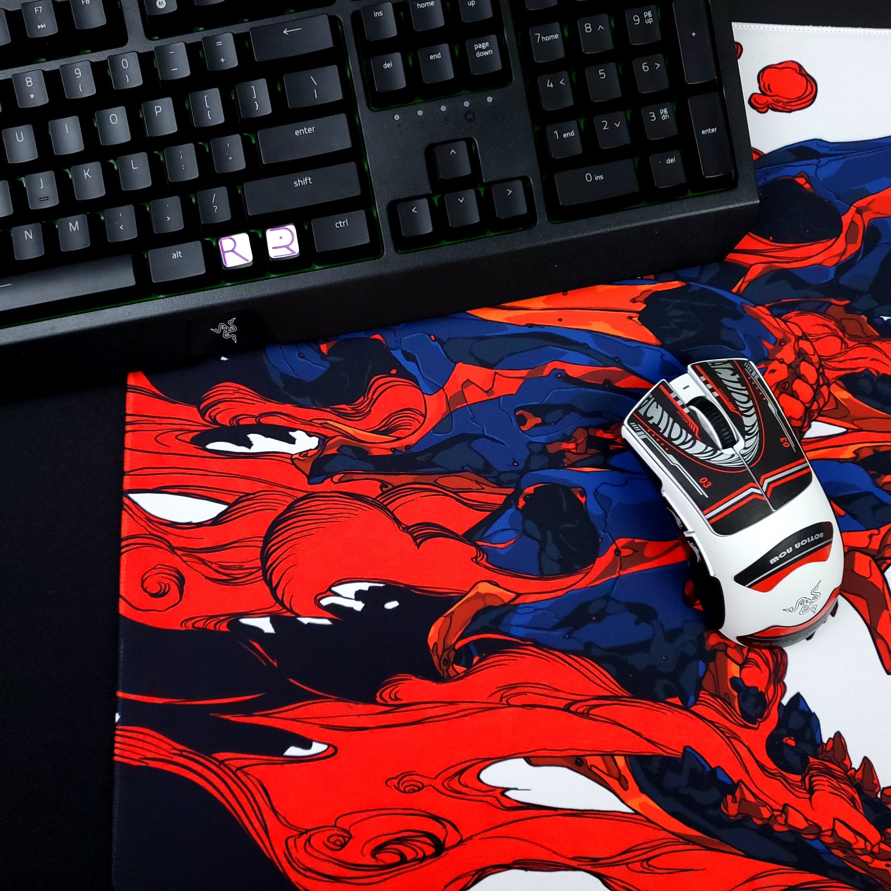 Teru x X-Raypad Origin Pro Cerberus Gaming Mouse Pads