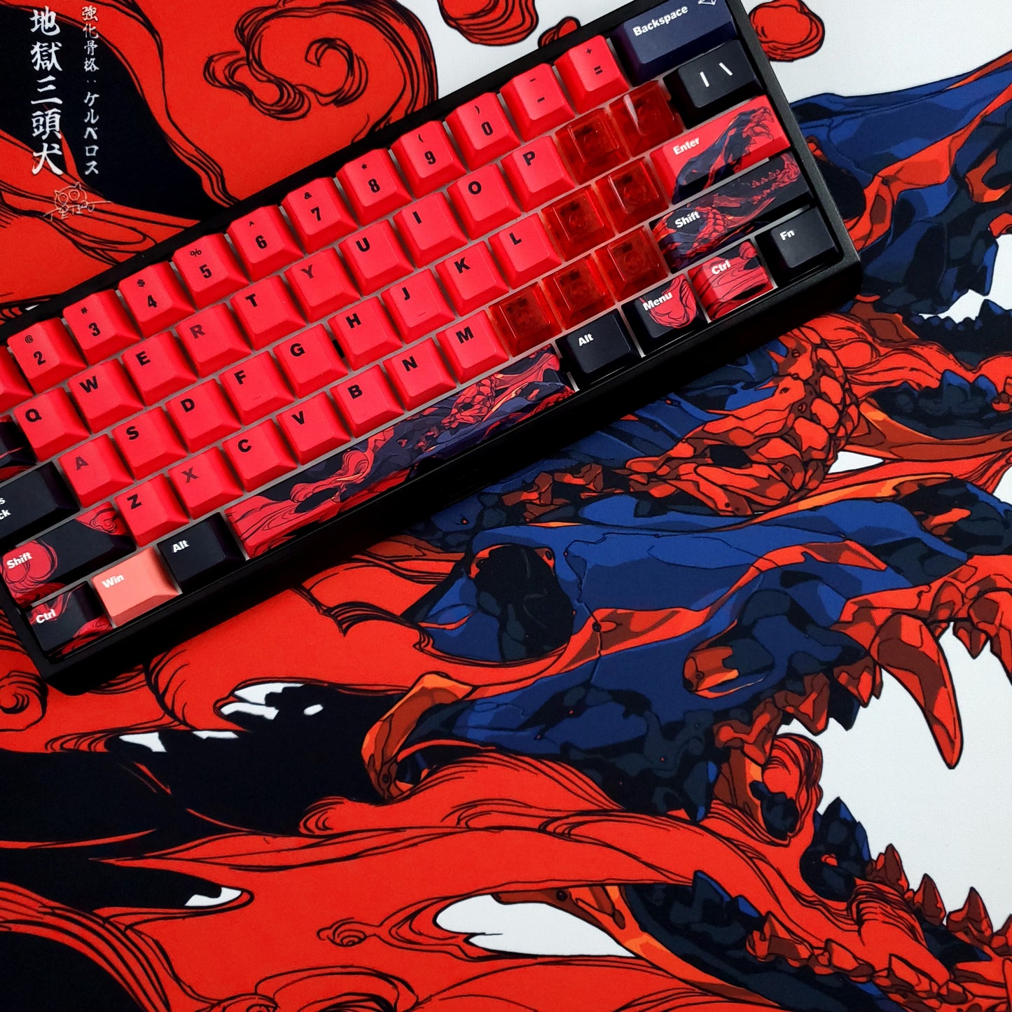 Xraypad Cerberus X Teru Limited Edition Keycaps