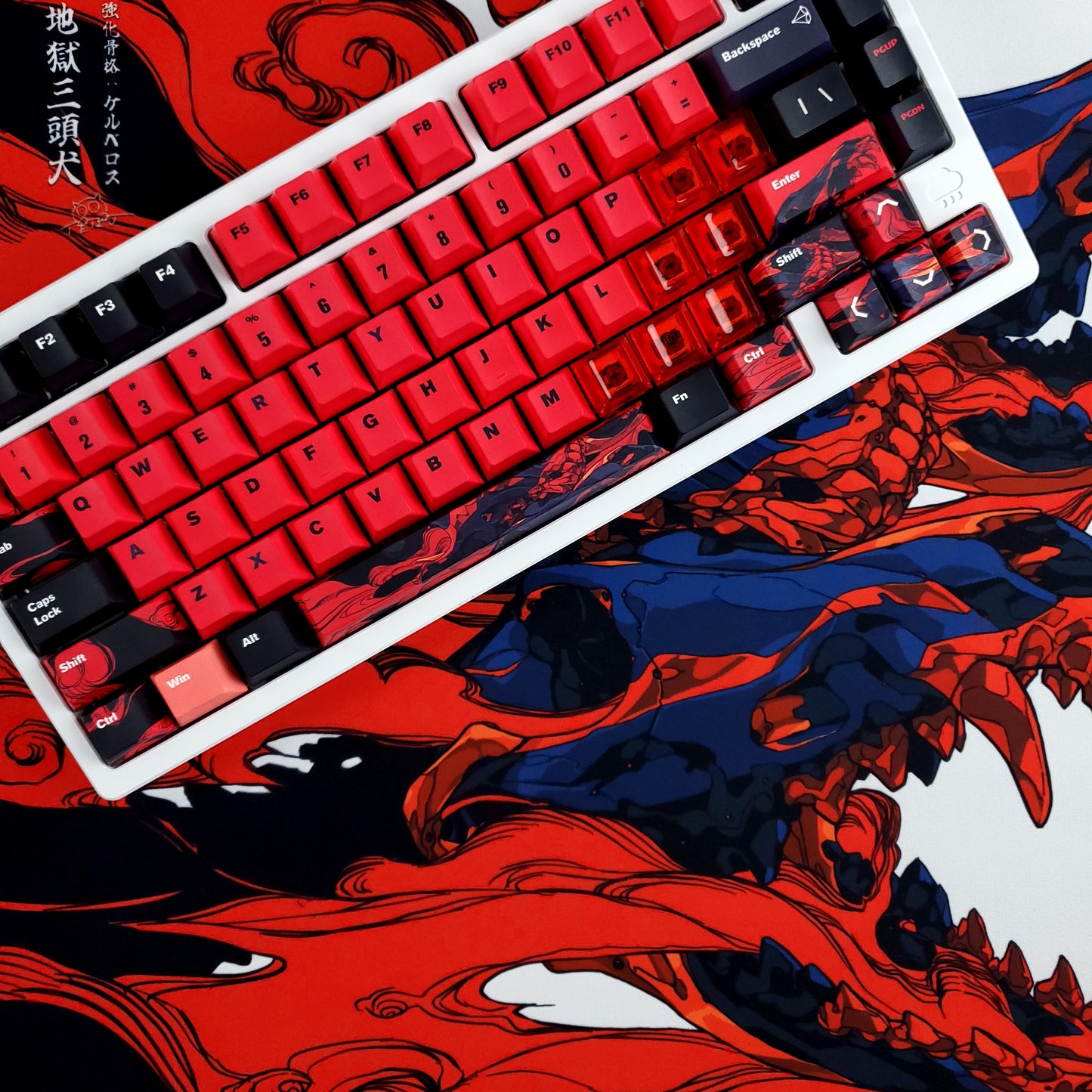 Xraypad Cerberus X Teru Limited Edition Keycaps