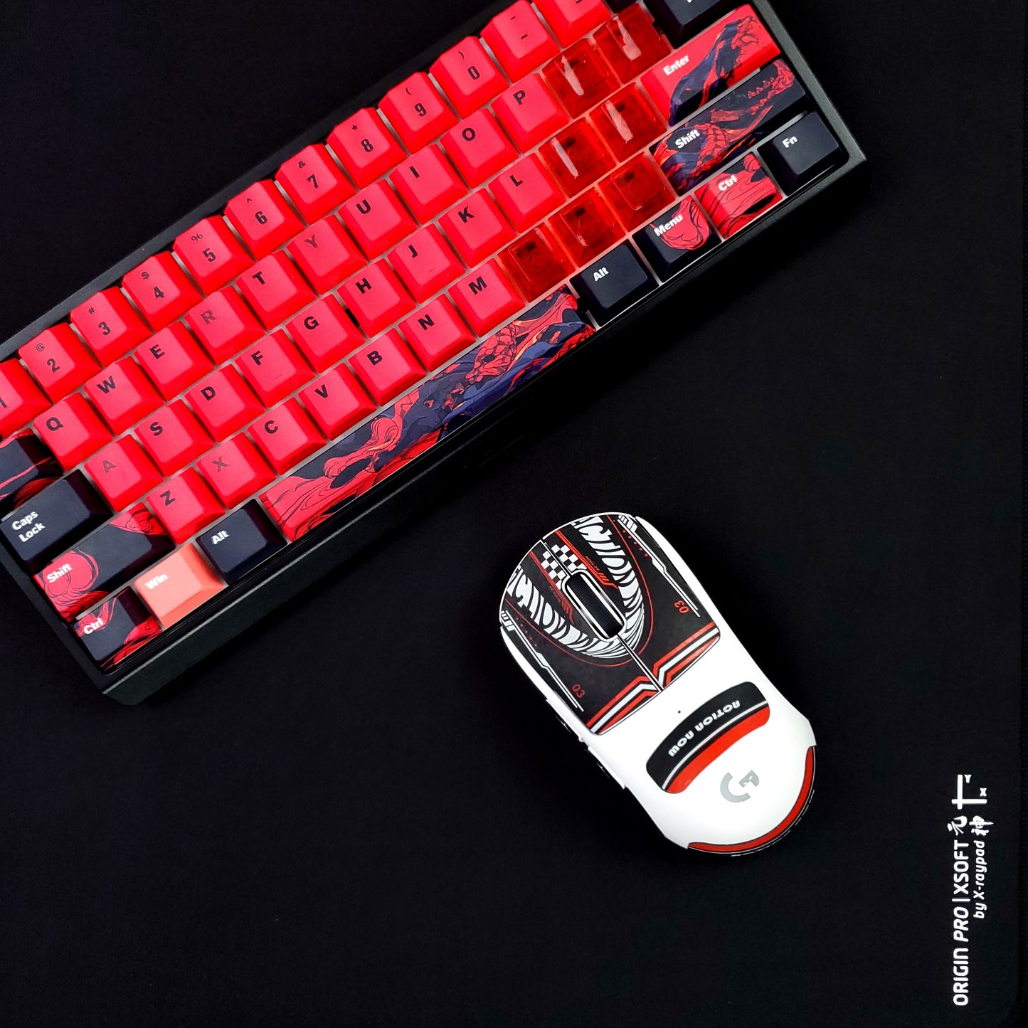 Xraypad Cerberus X Teru Limited Edition Keycaps