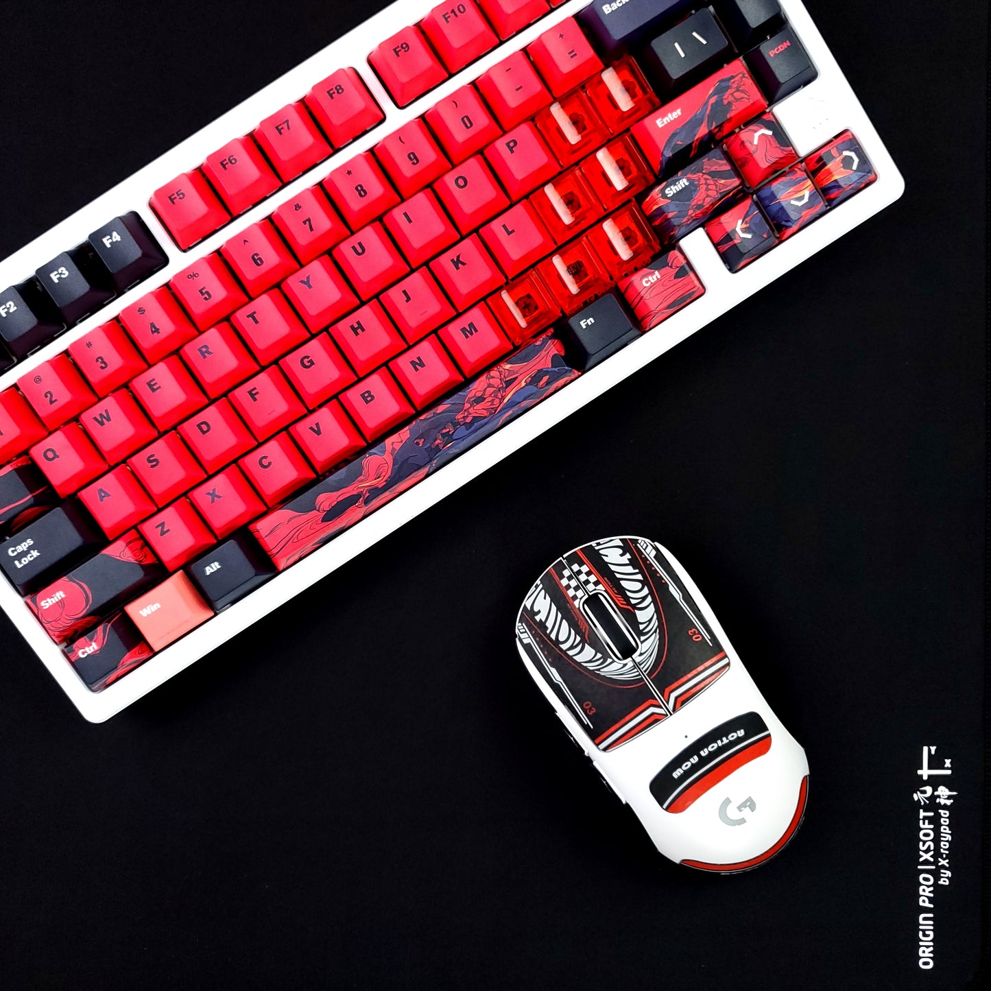 Xraypad Cerberus X Teru Limited Edition Keycaps