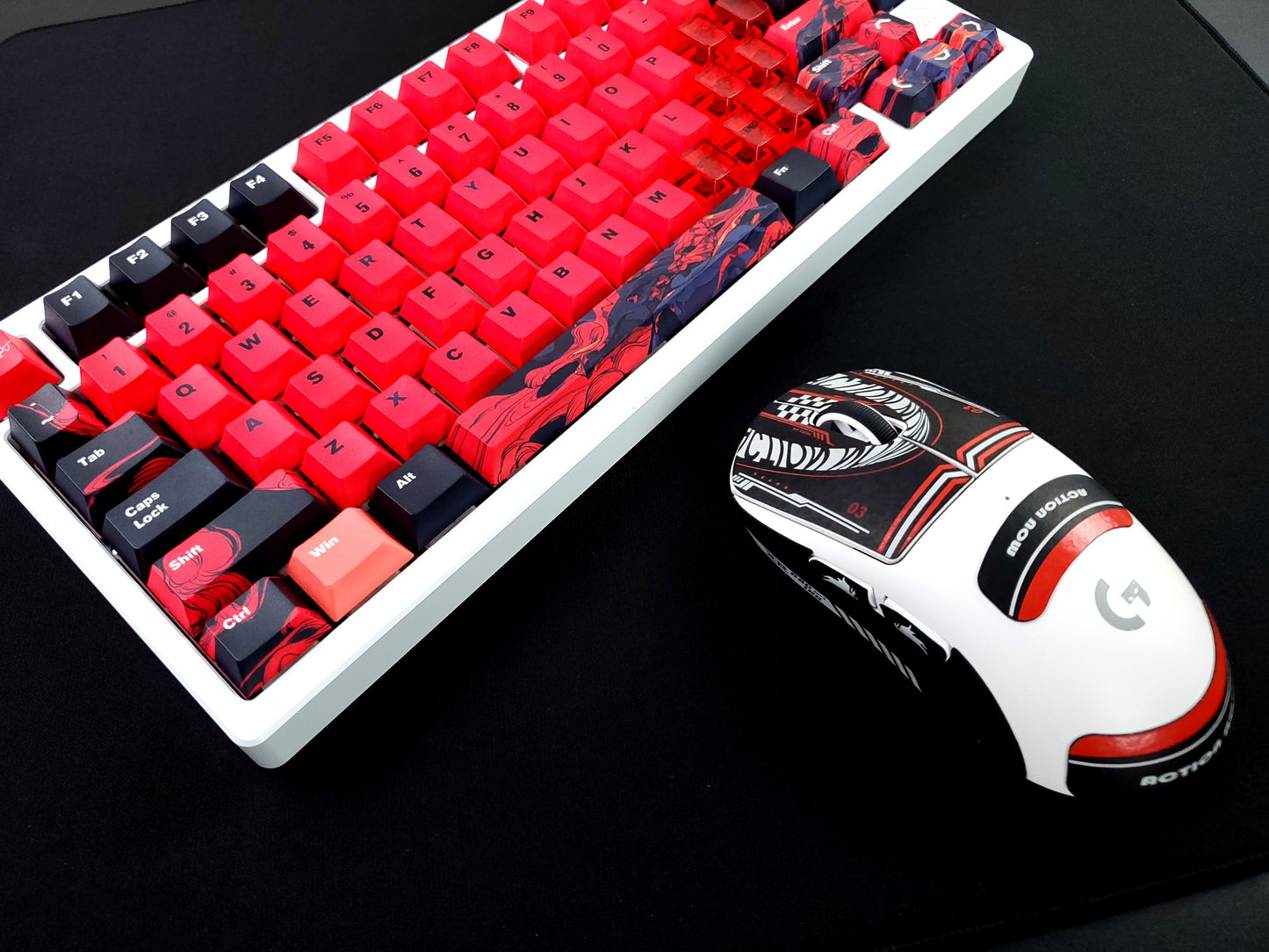 Xraypad Cerberus X Teru Limited Edition Keycaps