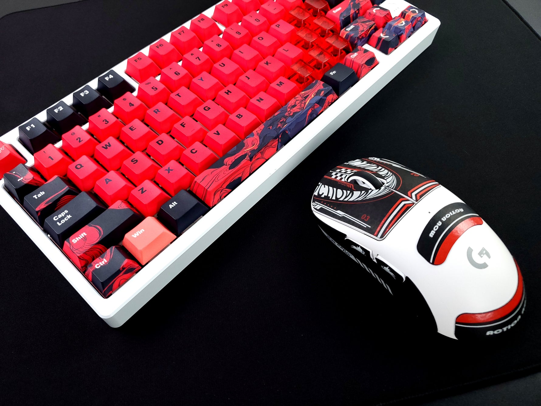 Xraypad Cerberus X Teru Limited Edition Keycaps
