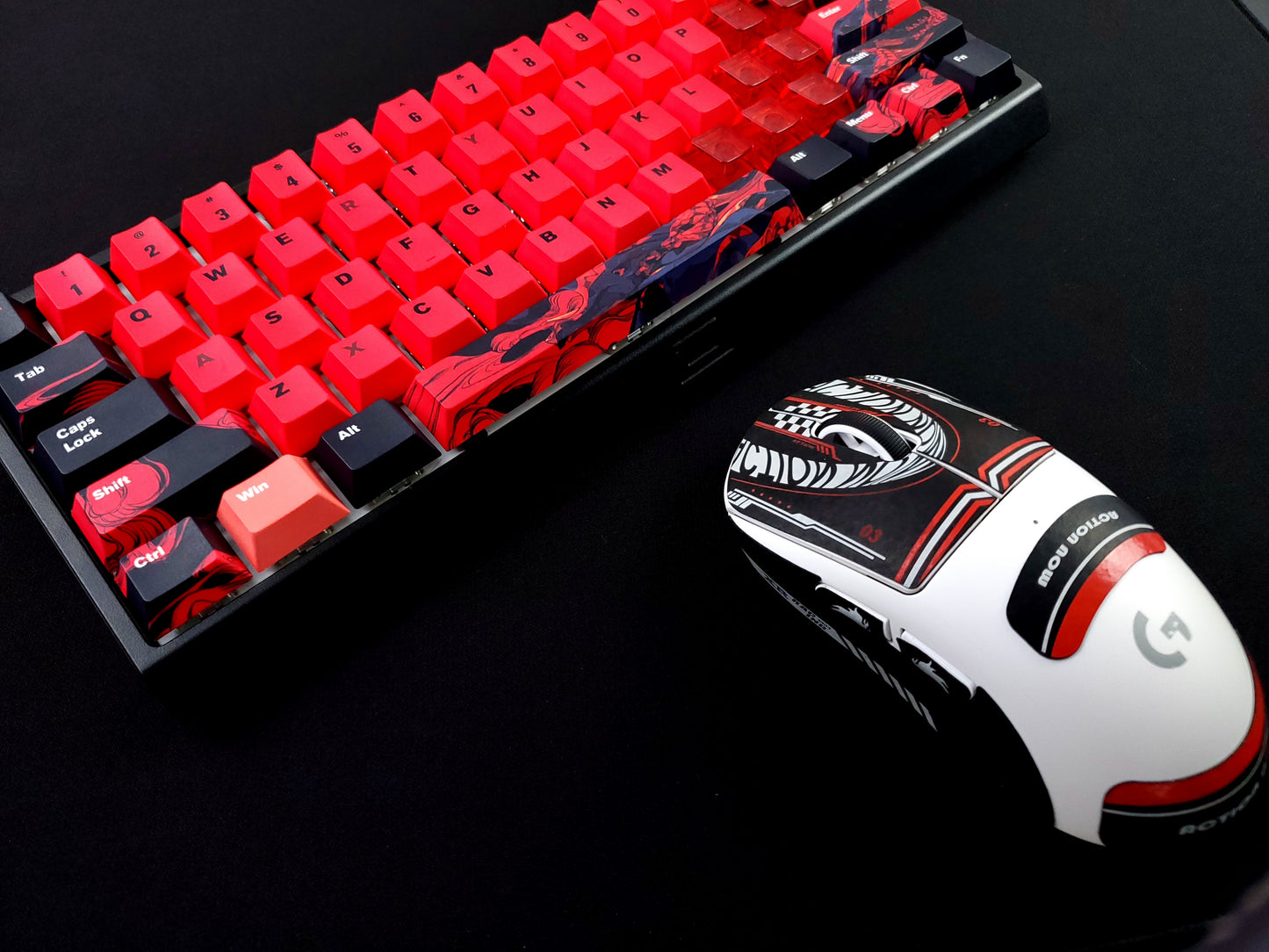 Xraypad Cerberus X Teru Limited Edition Keycaps