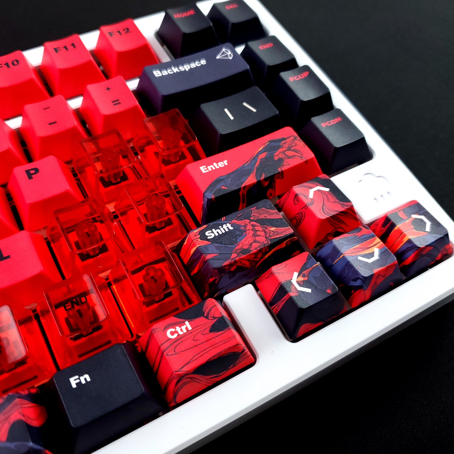 Xraypad Cerberus X Teru Limited Edition Keycaps