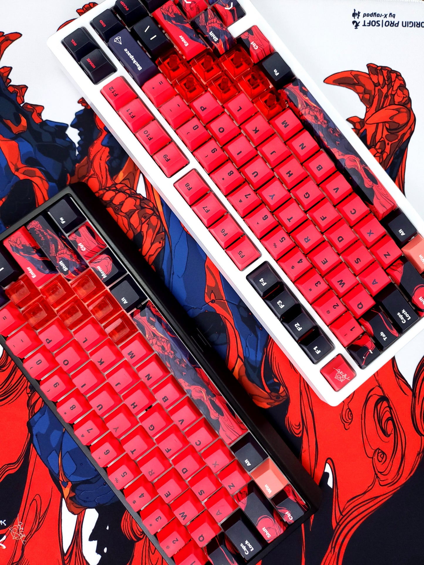 Xraypad Cerberus X Teru Limited Edition Keycaps