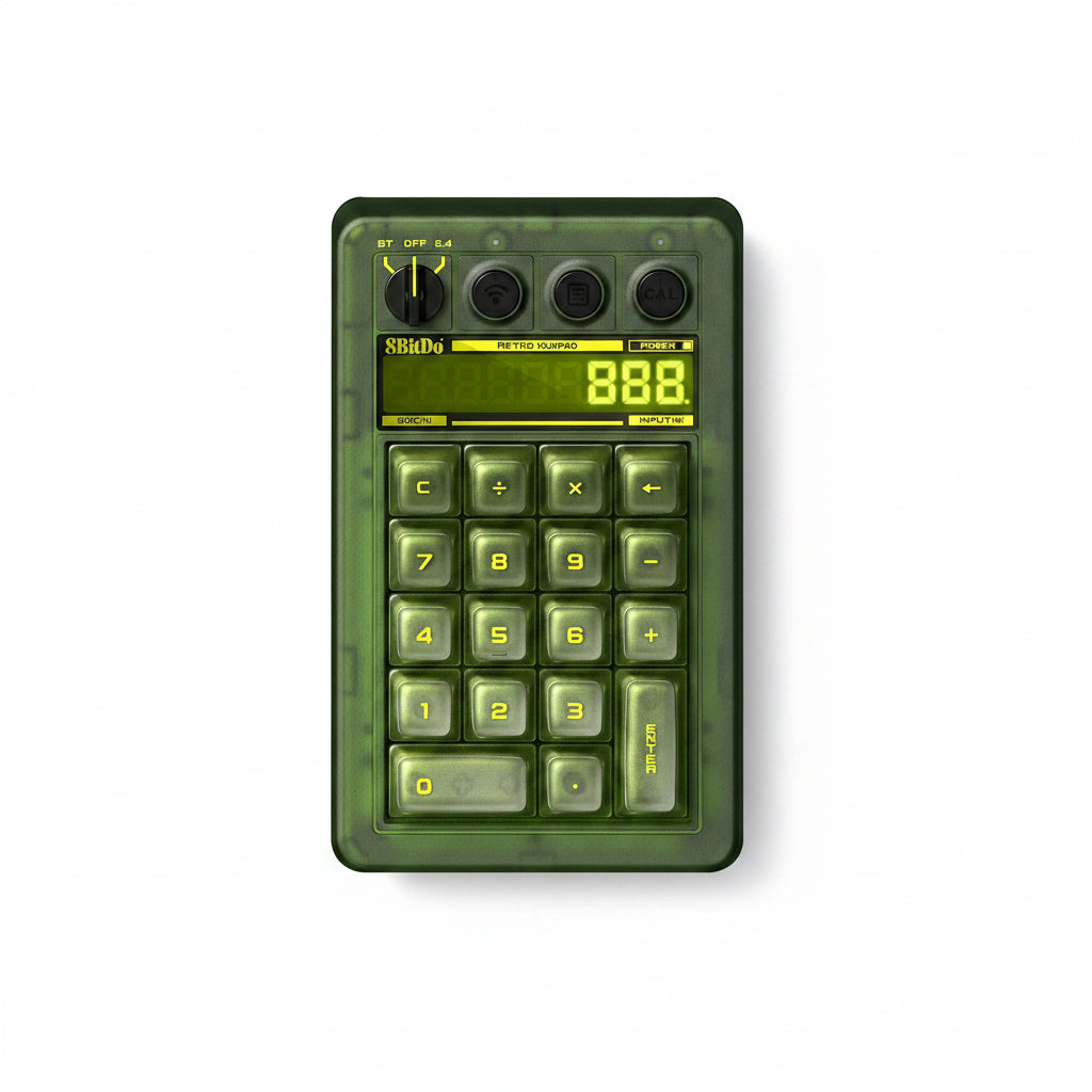 8BitDo Retro 18 Tri-mode Mechanical Wireless Numpad
