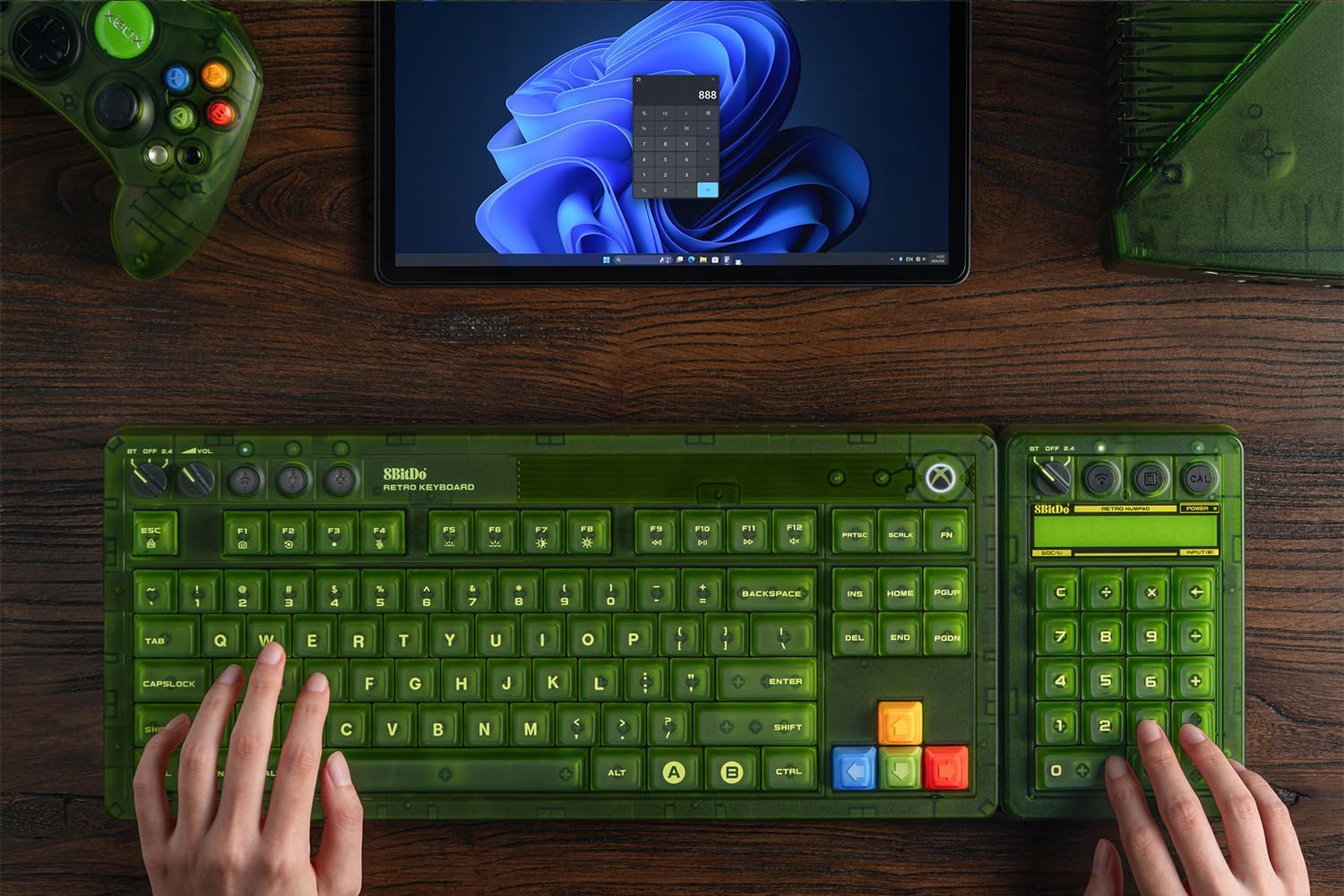 8BitDo Retro 18 Mechanical Numpad