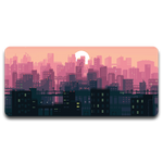 ClickyDuck 8Bit Metropolis Deskmat/Mousepad