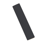 Diagonal view of black full size Ajazz Leather Wrist Pad