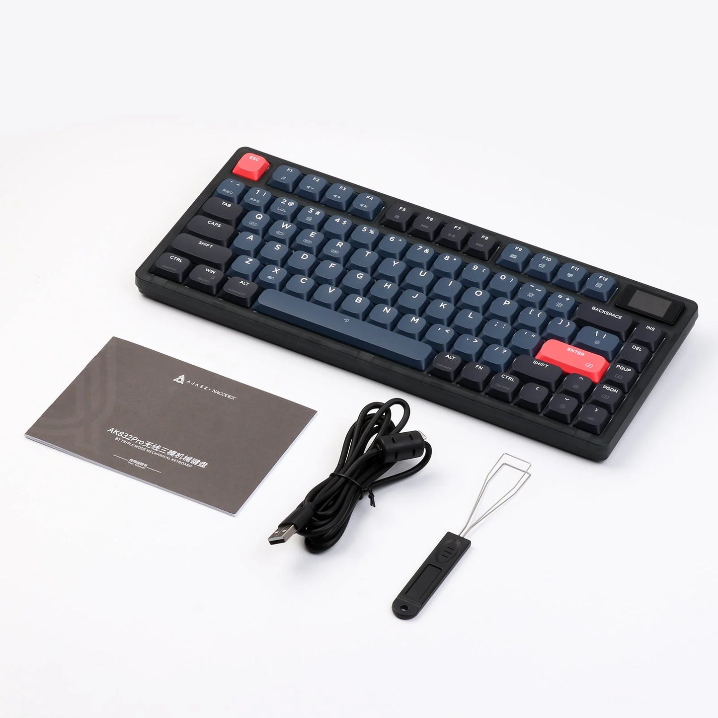 Ajazz AK832 Pro Low Profile Wireless Mechanical Keyboard
