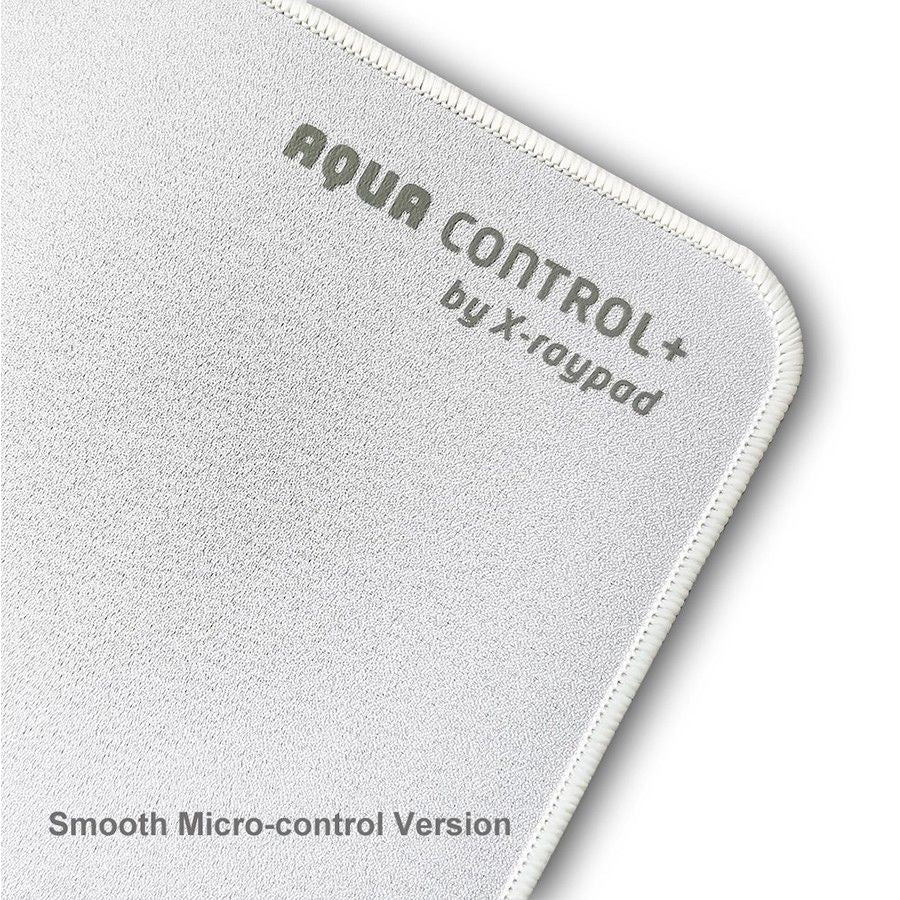 Xraypad Aqua Control II White Stitching and Surface Texture