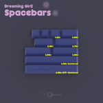 JTK Dreaming Girl Keycaps