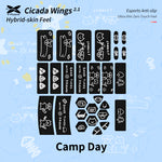 Xraypad Cicada Wings v2 Camp Day Universal Pre-cut Tacky Mouse Grip
