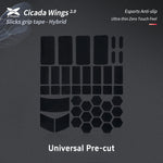 Xraypad Cicada Wings V2 Slicks Universal Pre-cut Grip Tape