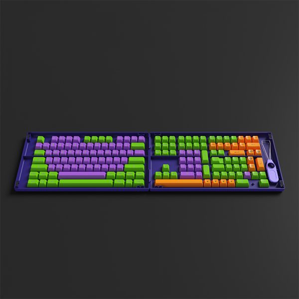Akko EVA-01 Themed Keycap Set (ASA 158-Key)