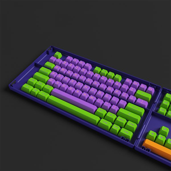 Akko EVA-01 Themed Keycap Set (ASA 158-Key)