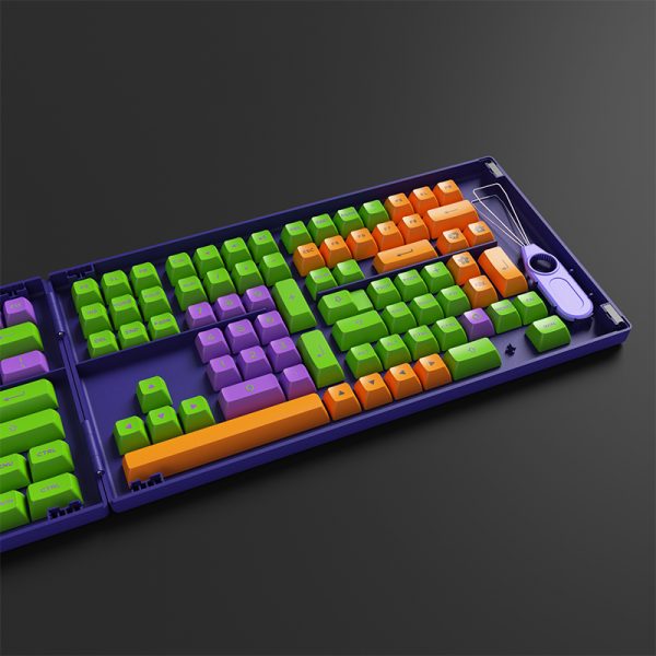 Akko EVA-01 Themed Keycap Set (ASA 158-Key)