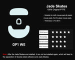 X-Raypad Jade Skates for Endgame Gear OP1 series