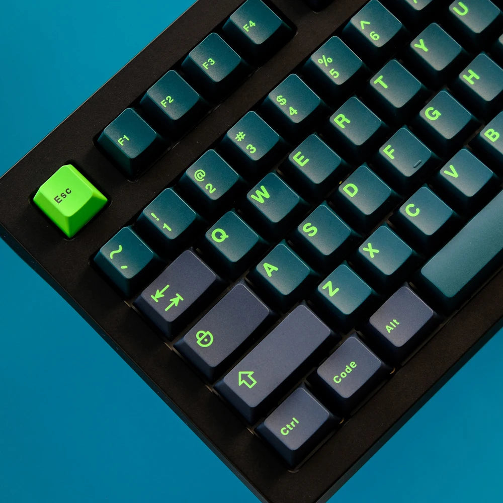 GMK Wavez ABS Doubleshot Keycaps (Clones)