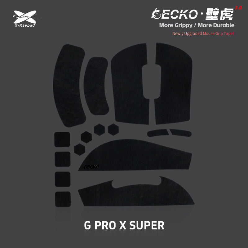 Xraypad Geckos V3 Slicks Grip Tape for G Pro X Superlight / GPX2 – More durable