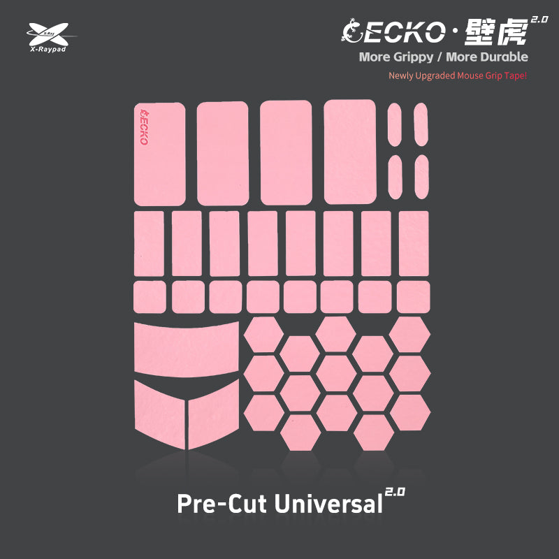 Xraypad Geckos V2 Slicks Universal Pre-cut Grip Tape