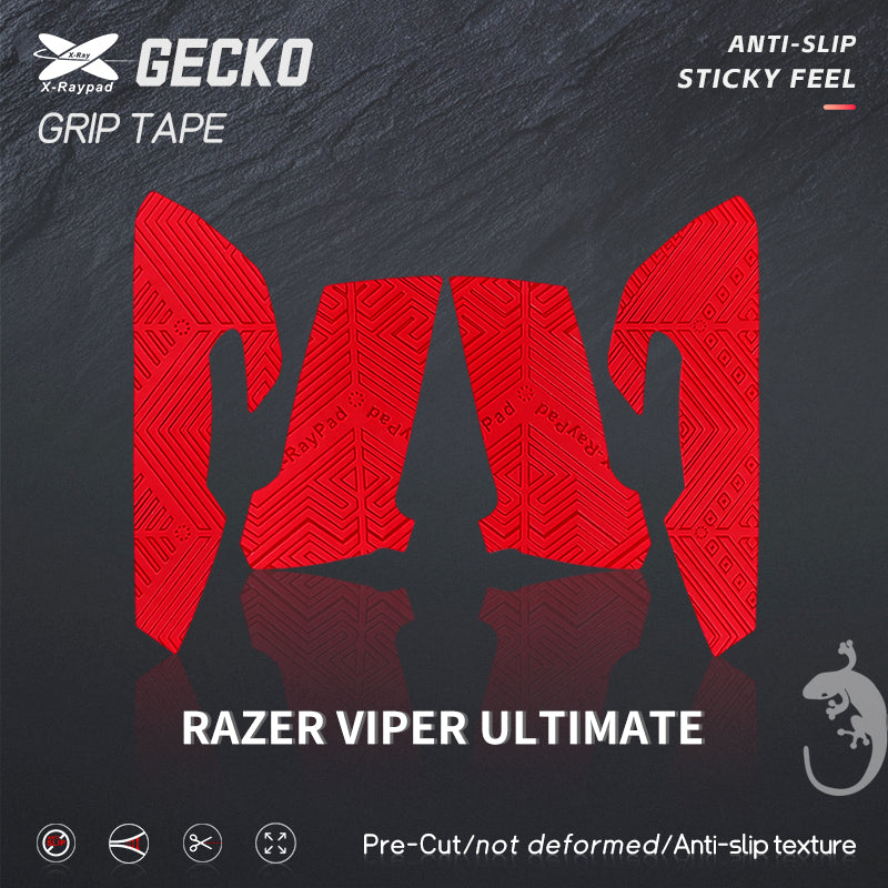 Xraypad Geckos Grip Tape For Razer Viper Ultimate