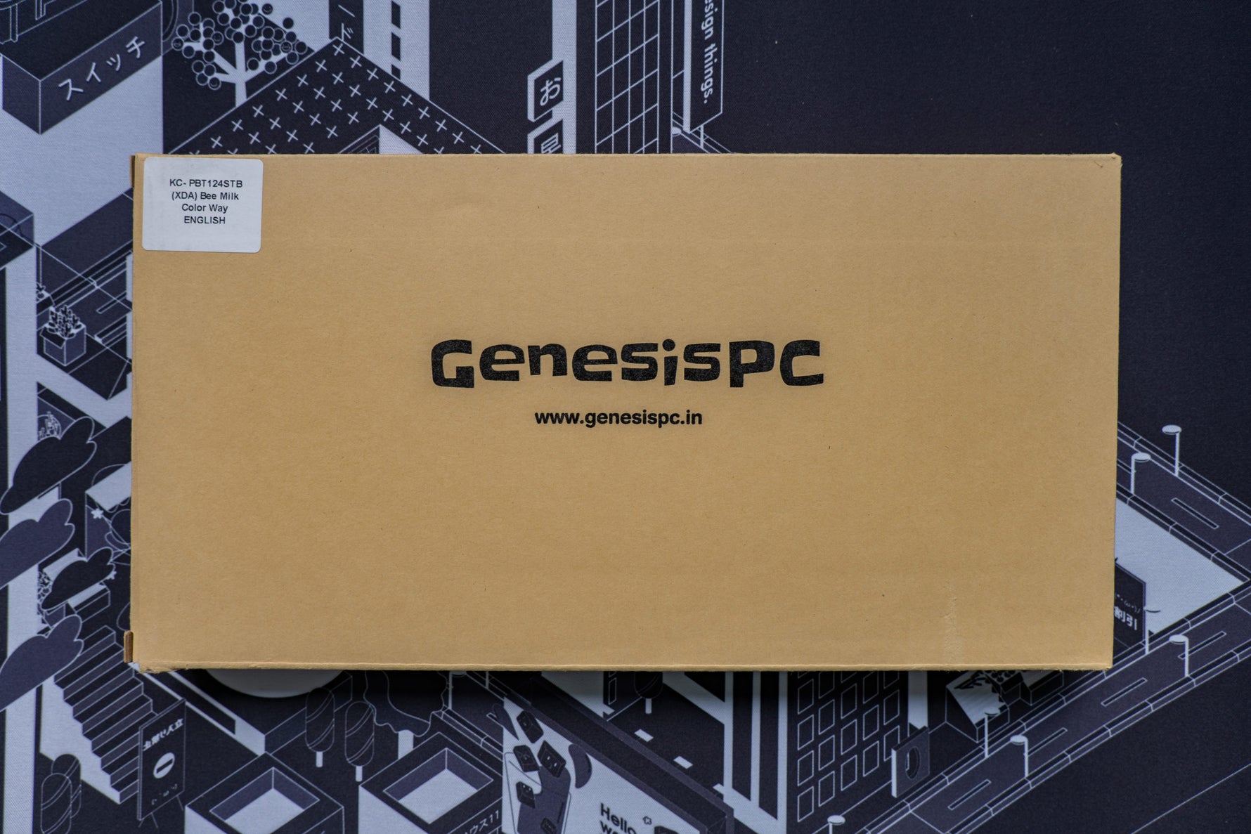 GenesisPC Bee Milk Themed Keycaps (EN/EN JP)