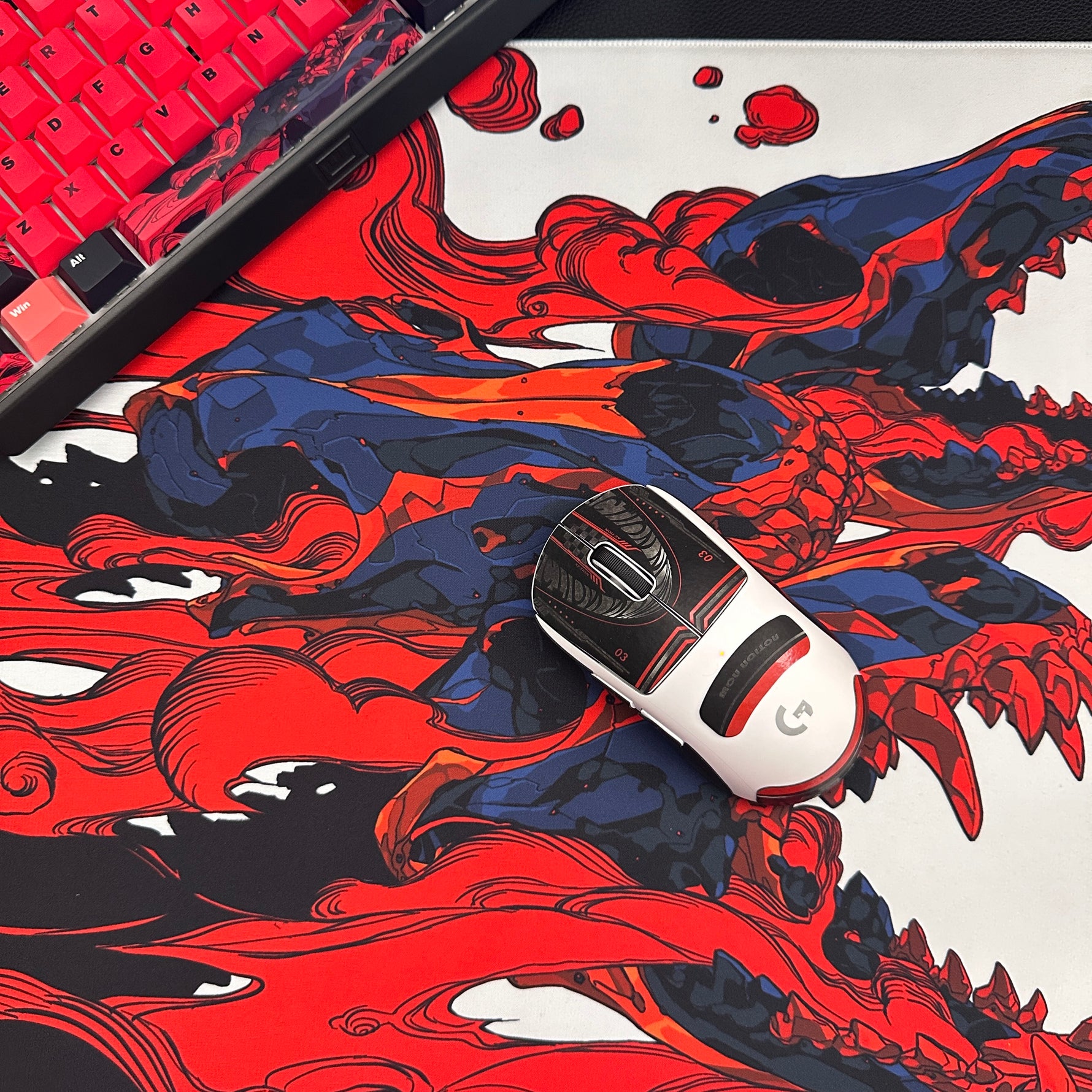 Teru x X-Raypad Origin Pro Cerberus Gaming Mouse Pads