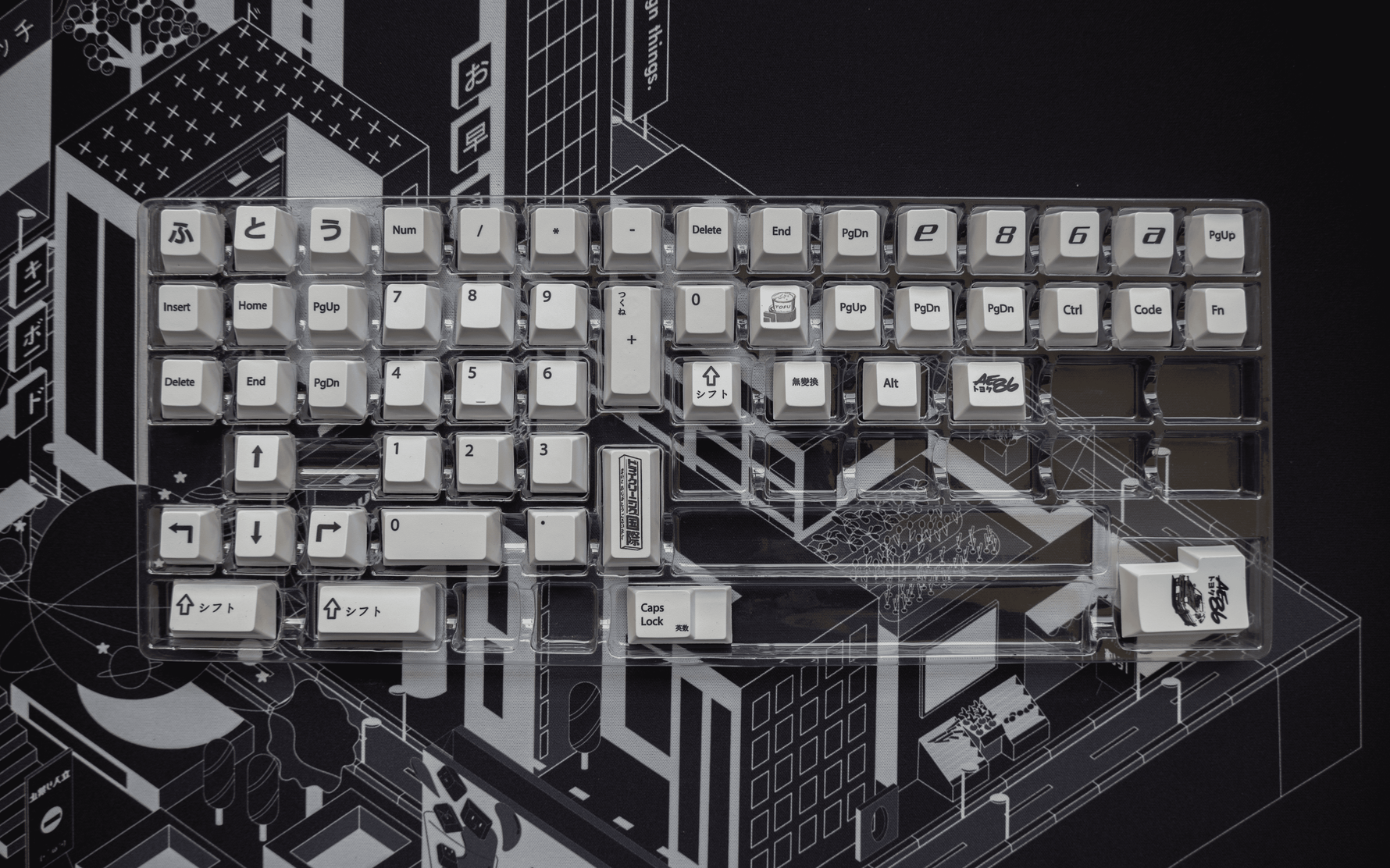 GenesisPC Initial D Theme Keycaps