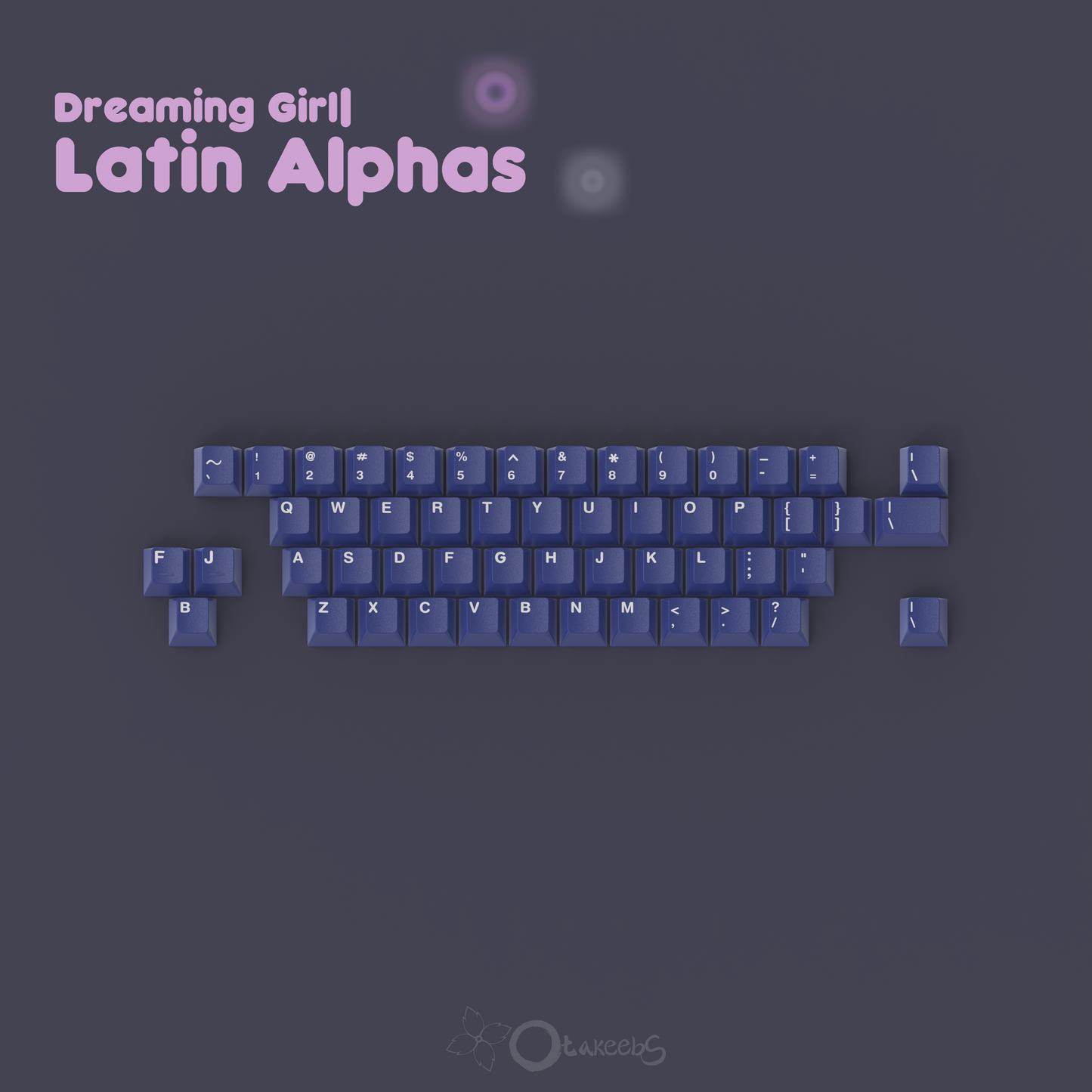 JTK Dreaming Girl Keycaps