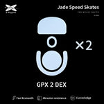 Xraypad Jade Speed Mouse Skates For Logitech PRO X SUPERLIGHT 2 DEX