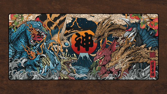 Klash Of The Kaiju Deskmat (Extras)